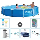 Frame Pool Rund - 366x76 Cm - 7-teilig  S323