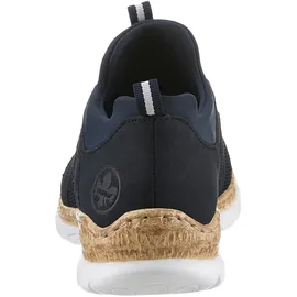 Rieker N4290 Damen Slip-On Sneaker Blau 38