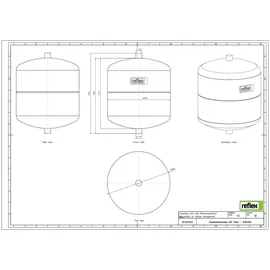 Reflex V 10 bar 20 l Grau