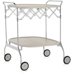 Kartell Gastone Rollwagen - sahne - Versandschaden sahne