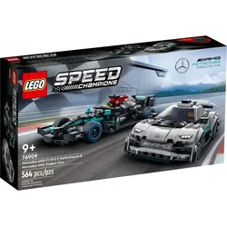 Lego 76909, Speed Champion, Mercedes-AMG F1 W12 E Performance & Mercedes-AMG Project One