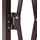 Mendler Absperrgitter 103 x 200 cm Braun Stahl