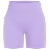 SMILODOX Damen Short Leggings Temmy, Lila violett XS