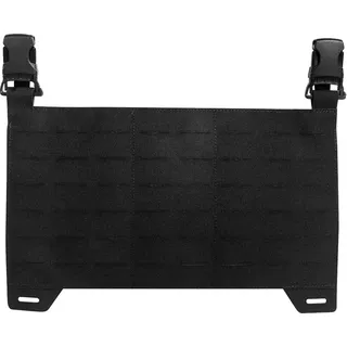 Tasmanian Tiger TT Carrier Panel LC Austausch-Frontpanel mit Lasercut-Molle System für Plattenträger, Schwarz