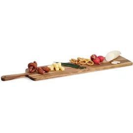 Zeller Servierbrett Holz 1 75 x 15,5 cm Beige