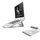 NeoMounts NSLS025 silber