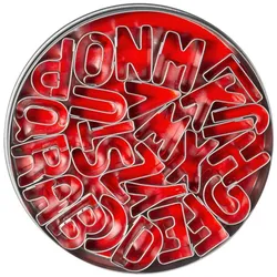 Contacto Ausstechformen 'Buchstaben'