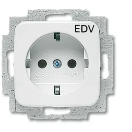 Busch-Jaeger Schuko-Steckdose 20 EUC/DVKS-214 Weiß