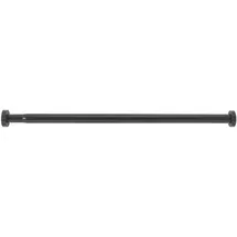 Schöner Wohnen Duschvorhangstange Obleon 110 - 185 cm schwarz