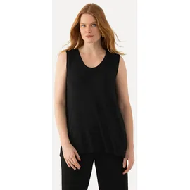 Ulla Popken Slinky-Wendetop Schwarz 50/52