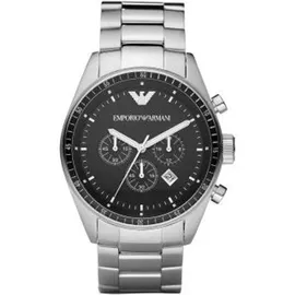 Giorgio Armani Chronograph AR0585 Edelstahl 43 mm