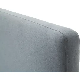 Meise Möbel Polsterbett Mattis 140 x 200 cm Stoff Blau Eisblau