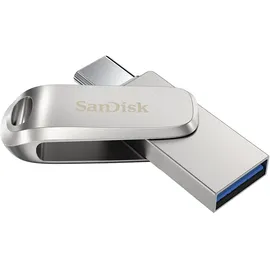 SanDisk Ultra Dual Drive Luxe 32 GB silber USB-C 3.1