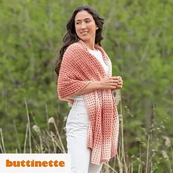 Strickanleitung – Schultertuch aus Happy Hobby Fiore
