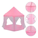 vidaXL Prinzessin-Spielzelt Rosa