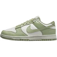 Nike Damen Dunk Low Sneaker, Olive Aura Sail Coconut Milk White, 37.5 EU