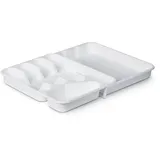 Pro Home ProHome Besteckkasten 33,5 x 26 x 4,5 cm Weiß Ausziehbar