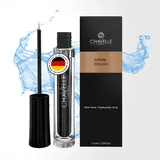 Wimpernserum für lange Wimpern und Augenbrauen - Superb 4 ml I stärkeres Wimpernwachstum und Augenbrauenwachstum mit Hyaluronsäure I Wimpern Booster Made in Germany