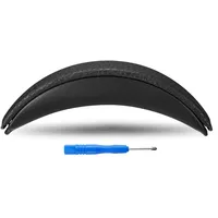 Ersatz Kopfbandkissen für Bose QuietComfort 3 (QC3) Kopfhörer (QC3, Schwartz)