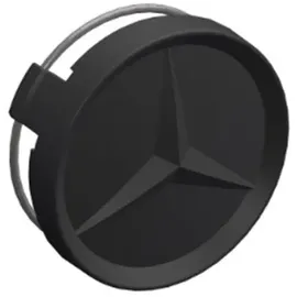 Mercedes-Benz Nabendeckel Stern schwarz matt