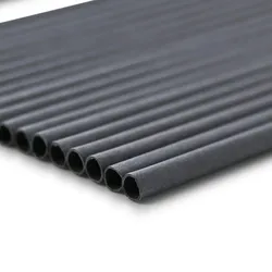 BIOZOYG 250 Stück Trinkhalme 20cm,  Ø5mm, schwarz, umweltfreundliche Getränkehalme, biologisch abbaubar, ökofreundliche, nachhaltige Papierstrohhalme