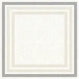 Dunicel Mitteldecke 84x84 cm, Rigato schwarz | Packung (20 Stück)