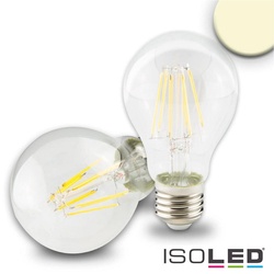 ISOLED LED Filament Birnenform A60, E27, 5W 2700K 600lm, dimmbar, klar ISO-112445