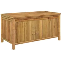 furnicato Gartentruhe 110 x 52 x 55 cm Braun