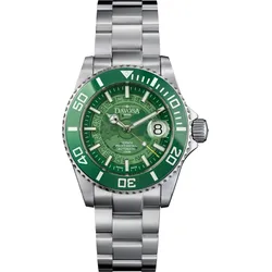 Davosa Diving Ternos Professional Nebulous Automatic 161.535.70 - mystik-grün halbtransparentes Saphirglas,silber - 42mm