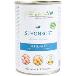 OrganicVet Schonkost Nassfutter für Hunde 400g