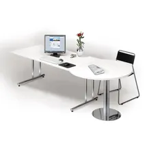 Kerkmann Anbautisch höhenverstellbar Lago weiß,