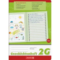 Brunnen Geschichtenheft A4 Lineatur 2G