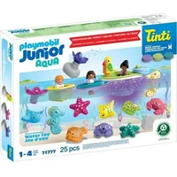 PLAYMOBIL 71777 Junior Adventskalender, JUNIOR & Tinti, 31 Teile, ab 4 Jahren