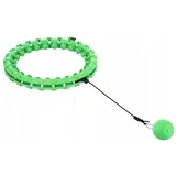 HMS HHW01 HULA HOOP Žalias MIT GEWICHT