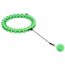HMS HHW01 HULA HOOP Žalias MIT GEWICHT