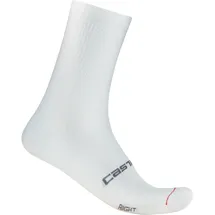 Castelli Espresso 18 Sock - XXL weiß/grau