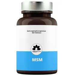 MSM - 365 Tabletten - organischer Schwefel 365 St