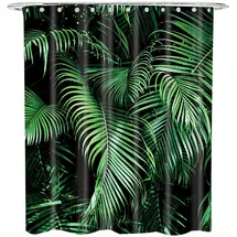 Sanilo Duschvorhang Palmdream 180 x 200 cm grün