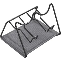 Metaltex Abtropfgestell Sodatex-2 Lava Metall Schwarz 21 cm