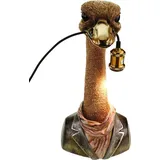 Formano Standlampe Strauss Tisch- und Stehlampe E27 Max 40W goldfarben 49 cm