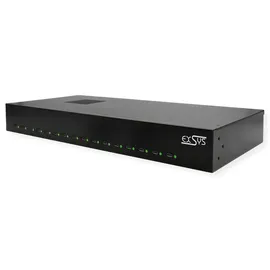 Exsys EX-11016 Ladestation Schwarz