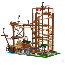 Mould King Double Helix Achterbahn 2174-tlg. 11013