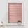 Lichtblick Doppelrollo Duo-Rollo Klemmfix 60 x 130 cm rosa/weiß