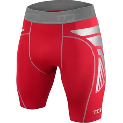 Jungen CarbonForce Kompressions-Shorts ROT M