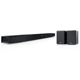 Teufel CINEBAR LUX Surround "5.0-Set" Soundbar (Bluetooth, HDMI, LAN, WLAN, 150 W, Internetradio, Sleeptimer) schwarz