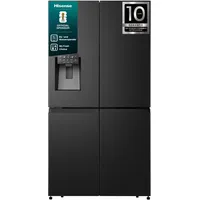 Hisense RQ760N4SBFE Multi Door (584 l, 1785 mm hoch, Schwarz)