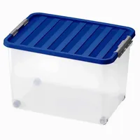 DEMA Rollerbox 52 x 36 x 34 cm 1-tlg. transparent