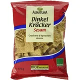 Alnatura Bio Dinkelkräcker Sesam, 175 g (Packung mit 5)