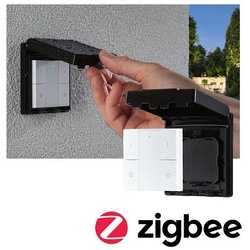Wandschalter Smart Home Zigbee On/Off/Dimm Outdoor Schwarz