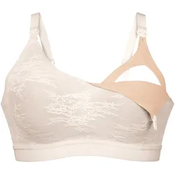Anita maternity Umstands- und Still-Bustier Spitze, natur, L